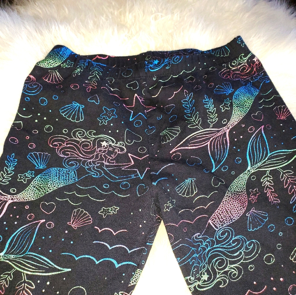 Girls capri mermaid leggings - Picture 5 of 5